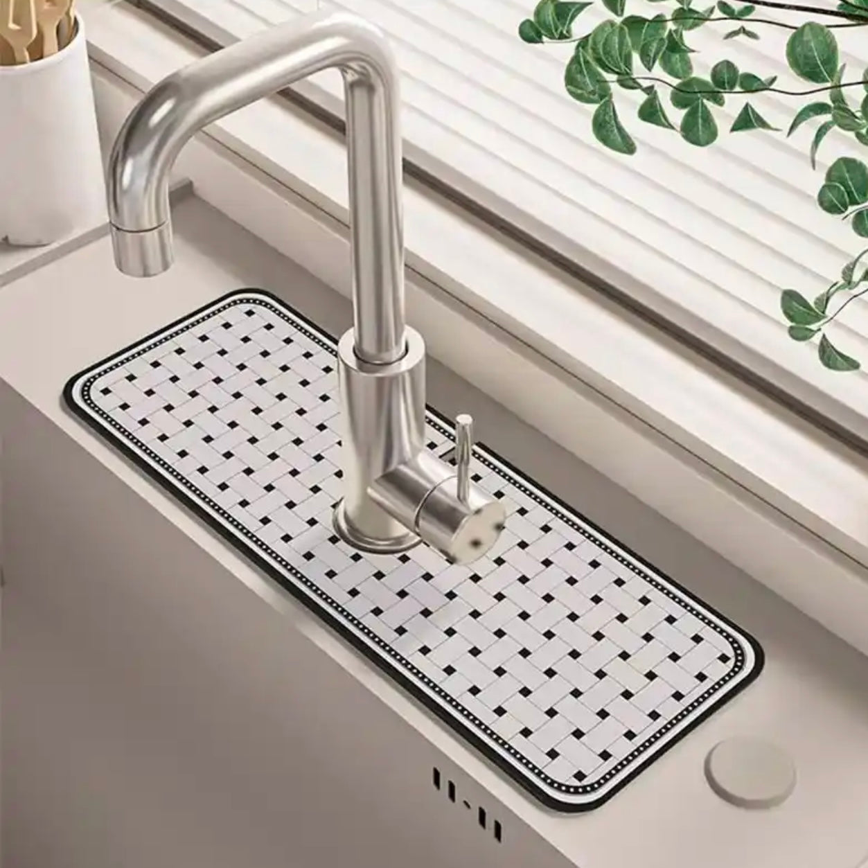 Vintage Absorbent Faucet Drain Pad