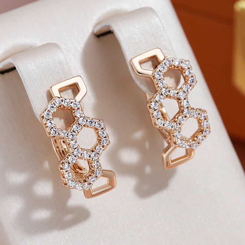 Honeycomb Earrings