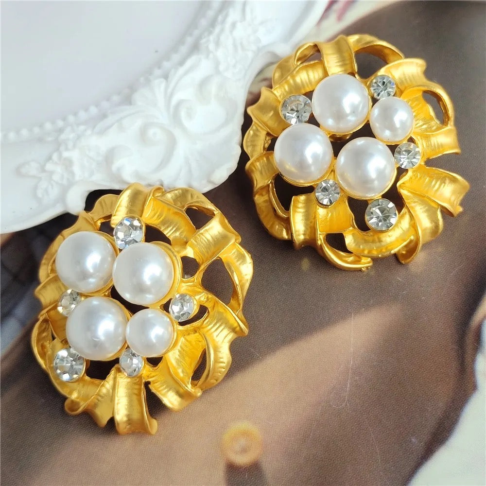 French Style Stud Earrings