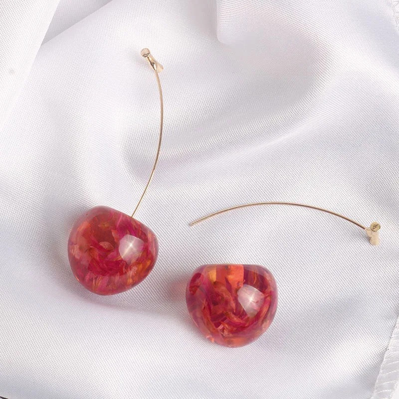 Red Cherry Earrings