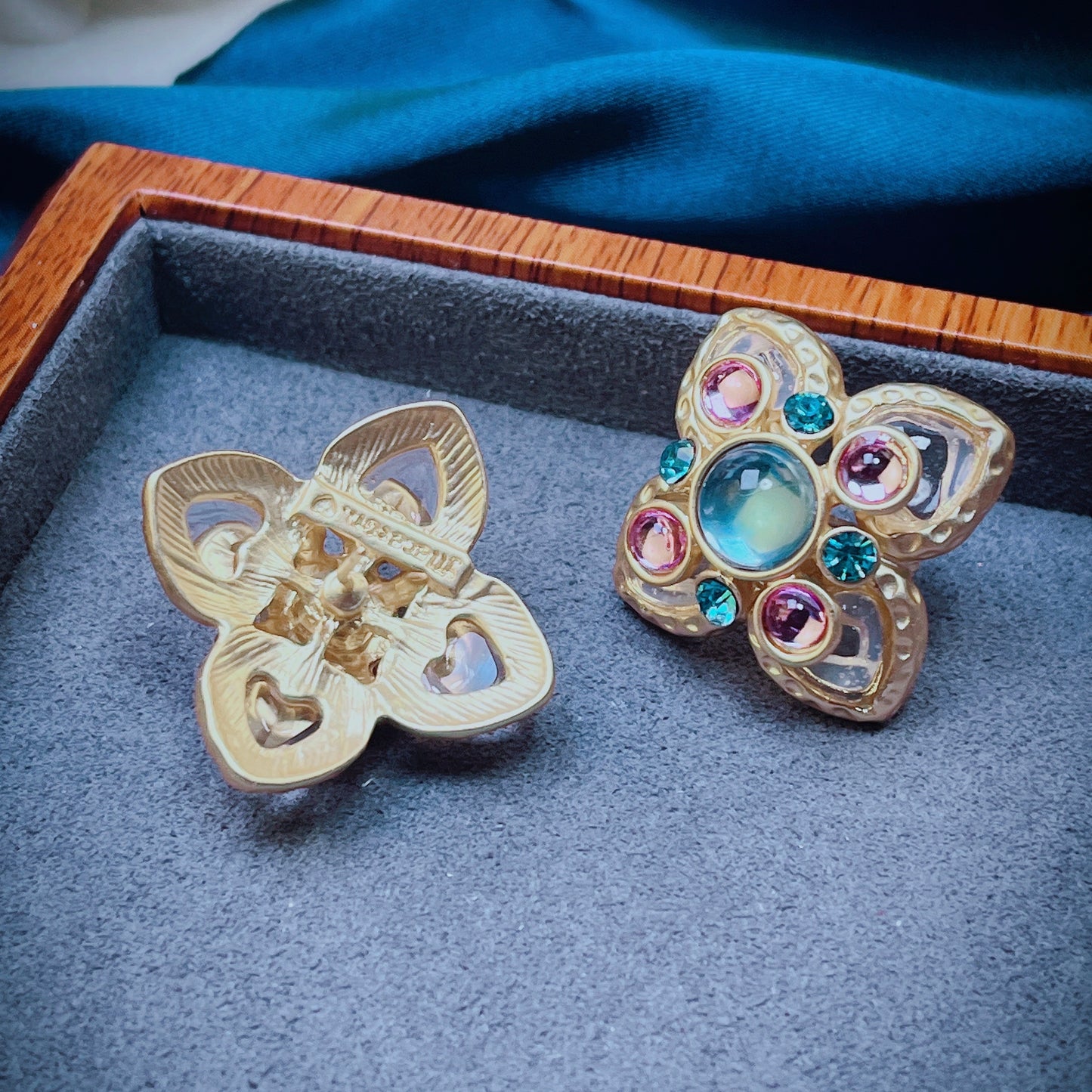 Vintage Clover Earrings