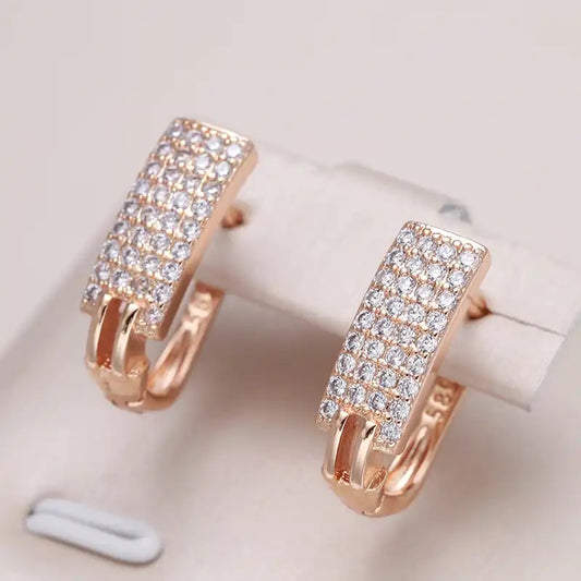 Luxury Rose Gold Earrings