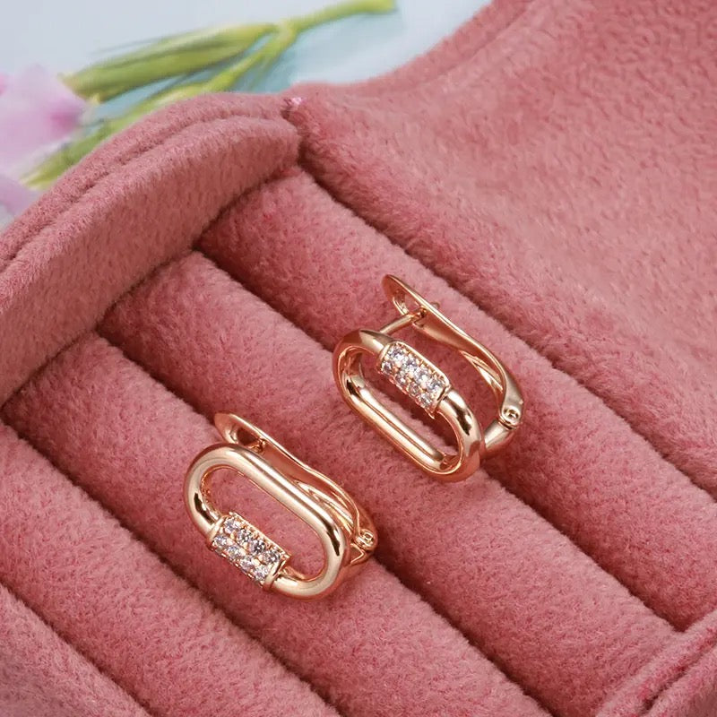 Rose Gold Earrings