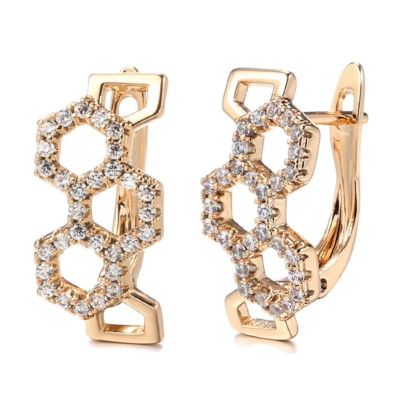 Honeycomb Earrings