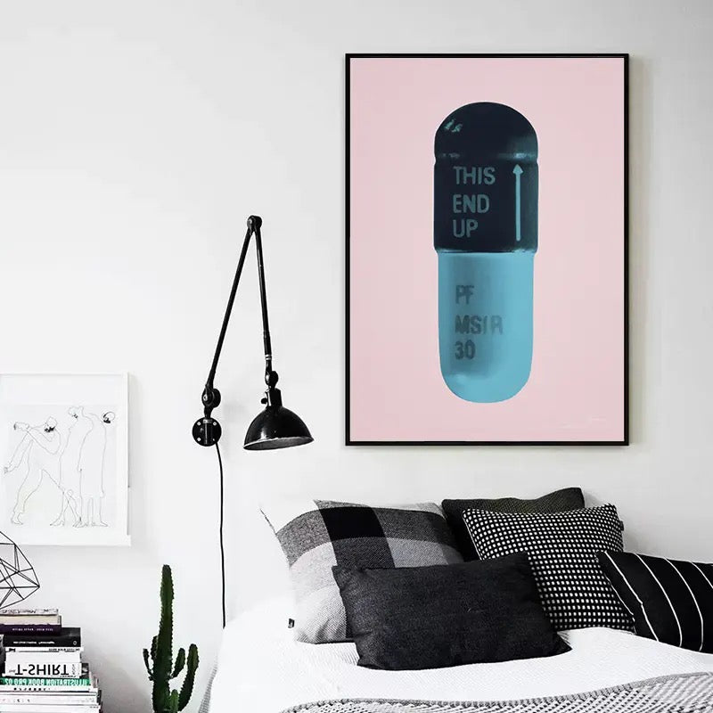 Pill Posters Canvas Painting